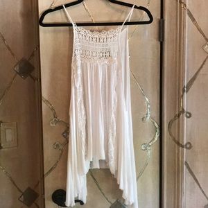 Beautiful Lace Top with Open Back